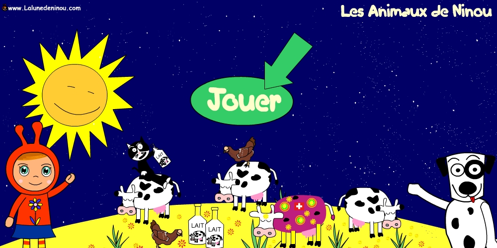 La lune de Ninou monde animaux