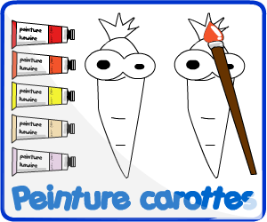 Peindre les carottes