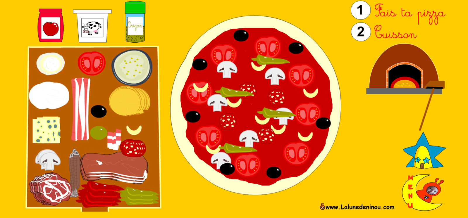 jeux de pizza